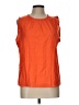 Unbranded 100% Polyester Orange Sleeveless Blouse Size L - photo 1