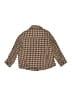 Zara Checkered-gingham Brown Long Sleeve Button-Down Shirt Size 4 - photo 2
