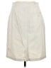 Talbots 100% Cotton Solid Ivory Casual Skirt Size 8 - photo 2