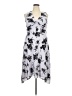 MICHAEL Michael Kors Graphic Gray Casual Dress Size XXL - photo 1