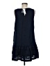 J.Crew Solid Blue Casual Dress Size M - photo 2