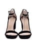 Stuart Weitzman Solid Black Sandals Size 7 - photo 2