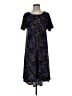 Lularoe Paisley Blue Casual Dress Size S - photo 1