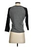 Instant Message Animal Print Gray 3/4 Sleeve T-Shirt Size S - photo 2