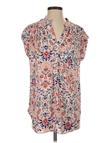 Pleione Short Sleeve Blouse (view 1)