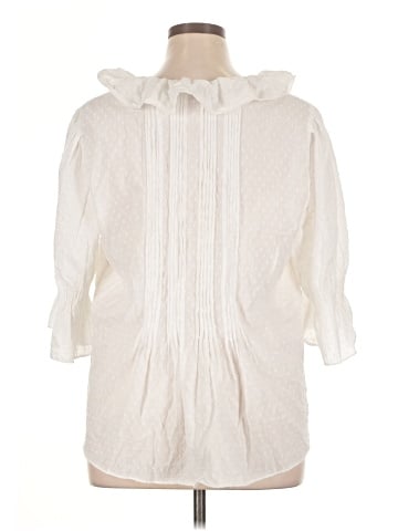 Anthropologie 3/4 Sleeve Blouse (view 2)