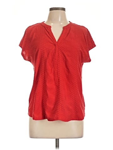Dana Buchman Short Sleeve Blouse (view 1)