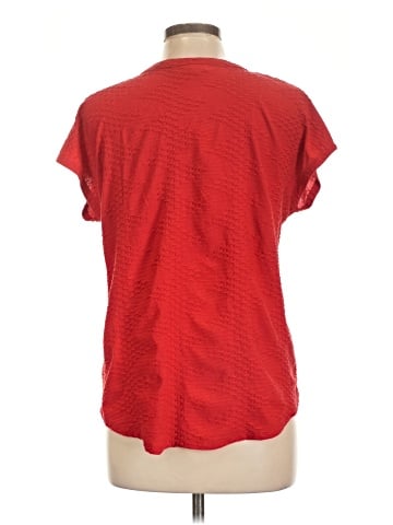 Dana Buchman Short Sleeve Blouse (view 2)