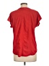 Dana Buchman Red Short Sleeve Blouse Size L - photo 2