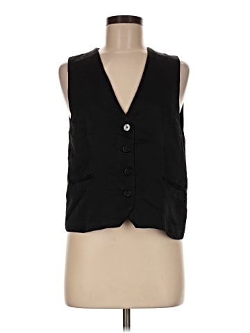 Zara Sleeveless Button-Down Shirt (view 1)