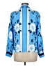 Talbots Floral Blue Long Sleeve Blouse Size M (petite) - photo 2