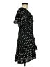 Assorted Brands 100% Polyester Polka Dots Black Cocktail Dress Size M - photo 4