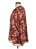 West K 100% Polyester Burgundy Long Sleeve Blouse Size L - photo 5