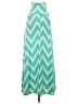 Assorted Brands Chevron-herringbone Teal Casual Skirt Size XS (estimated) - photo 2