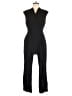 Hobbs London Solid Black Jumpsuit Size 8 - photo 1