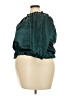 NY Invasion 100% Polyester Green 3/4 Sleeve Blouse Size 3X - photo 5