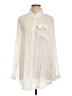 Unbranded Ivory Long Sleeve Blouse Size L (estimated) - photo 1