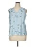 41Hawthorn Blue Sleeveless Blouse Size XL - photo 1