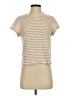 Lilla P Stripes Tan Short Sleeve T-Shirt Size S - photo 1