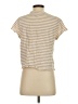 Lilla P Stripes Tan Short Sleeve T-Shirt Size S - photo 2