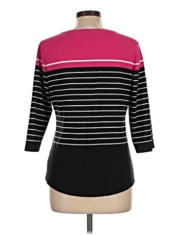 Karen Scott Sport 3/4 Sleeve Top (view 2)