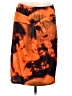 Shein Curve Tie-dye Orange Casual Skirt Size 12 Plus (0) - photo 1