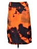 Shein Curve Tie-dye Orange Casual Skirt Size 12 Plus (0) - photo 2