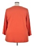 Ruby Rd. Orange 3/4 Sleeve T-Shirt Size 3X - photo 2