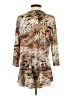 Lilypad Animal Print Brown 3/4 Sleeve T-Shirt Size S - photo 2