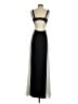 BCBGMAXAZRIA 100% Polyester Color Block Black Cocktail Dress Size 2 - photo 2