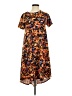 Lularoe Print Orange Casual Dress Size XS - photo 1
