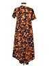 Lularoe Print Orange Casual Dress Size XS - photo 2