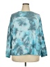 Green Tea Tie-dye Teal Sweatshirt Size XXL - photo 1