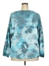 Green Tea Tie-dye Teal Sweatshirt Size XXL - photo 2
