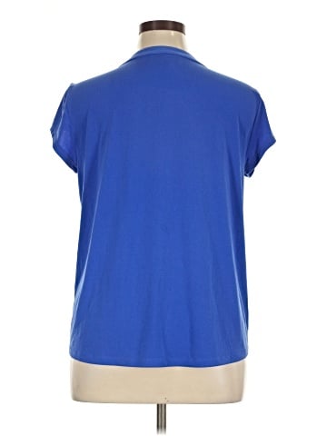 Dana Buchman Short Sleeve Blouse (view 2)