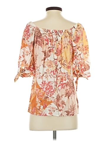 LC Lauren Conrad 3/4 Sleeve Blouse (view 2)