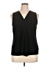 Dana Buchman Black Sleeveless Blouse Size XL - photo 1