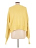 Free People Yellow Turtleneck Sweater Size L - photo 2