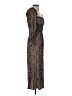 AFRM 100% Rayon Animal Print Brown Casual Dress Size S - photo 4
