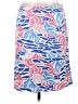 Melly M Print Blue Casual Skirt Size 4 - photo 1