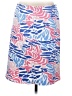 Melly M Print Blue Casual Skirt Size 4 - photo 2