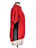 Adidas 100% Polyester Red Track Jacket Size L - photo 4