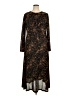 Calvin Klein Paisley Brown Casual Dress Size XL (estimated) - photo 1