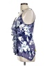 One September Blue Sleeveless Blouse Size L - photo 5