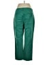 J.Jill Solid Green Casual Pants Size 14 - photo 2