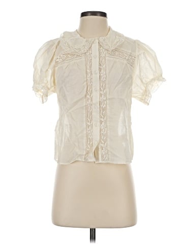 Maison d' Amelie Short Sleeve Blouse (view 1)