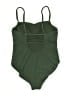 Kona Sol Solid Green One Piece Swimsuit Size XL - photo 2