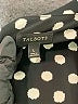Talbots Polka Dots Black Casual Dress Size L - photo 7