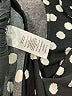Talbots Polka Dots Black Casual Dress Size L - photo 8