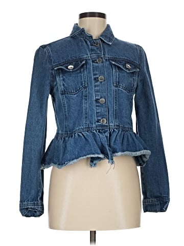 Romeo & Juliet Couture Denim Jacket (view 1)